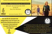 Ankündigung des Films und des Standes zum Briefmarathon